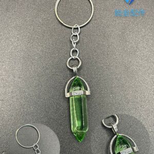 LLAVERO DE PENDULO CUARZO VERDE 1