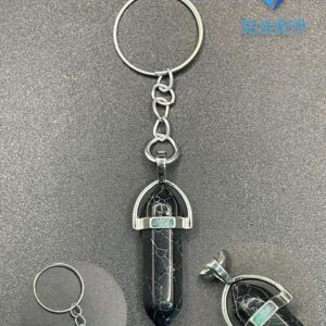 LLAVERO PENDULO HOWLITA NEGRA