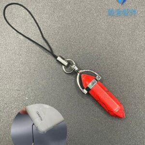 COLGANTE PENDULO HOWLITA ROJA