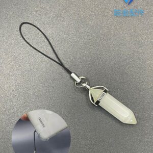 COLGANTE PENDULO OJO DE GATO BLANCO